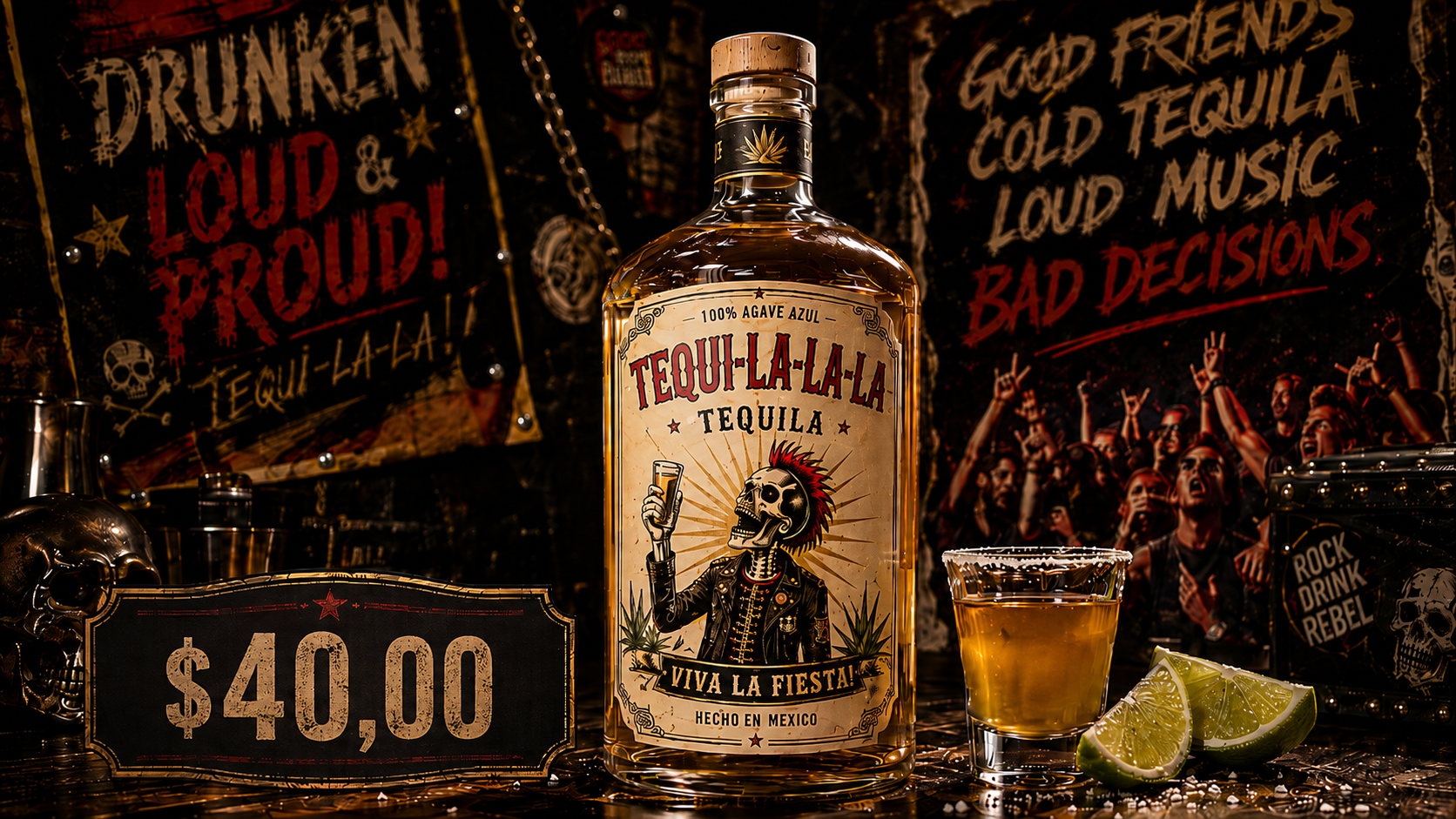 Tequi-La-La Tequila